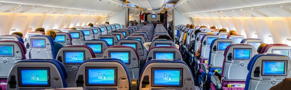 Airplane interior