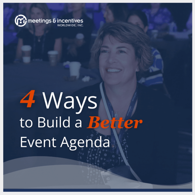 4 Ways to Build a Better Event Agenda