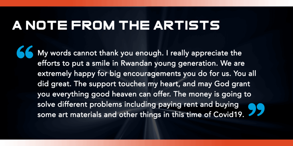 Rwandan Artist Quote 