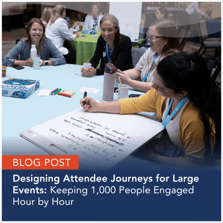 Blog Post - Designing Attendee Journeys for Large Events: Keeping 1,000 People Engaged Hour by Hour