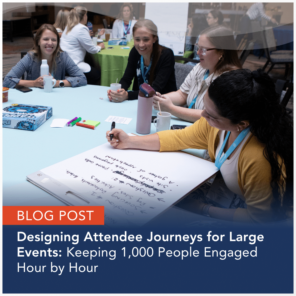 Blog Post - Designing Attendee Journeys for Large Events: Keeping 1,000 People Engaged Hour by Hour