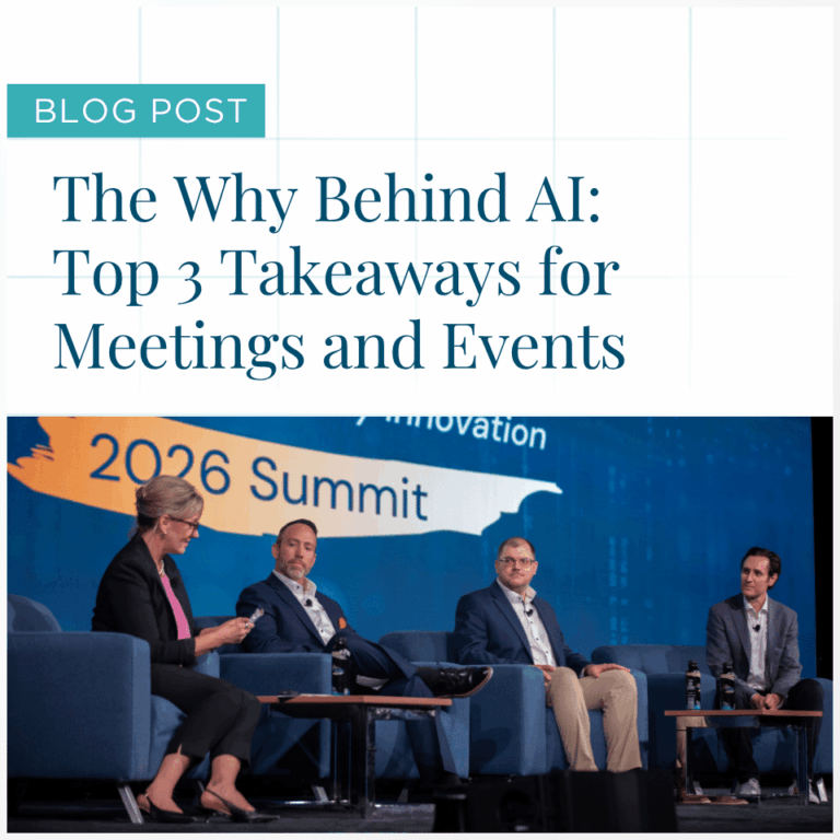 M&IW Blog Post - The Why Behind AI: Top 3 Takeaways for Meetings and Events