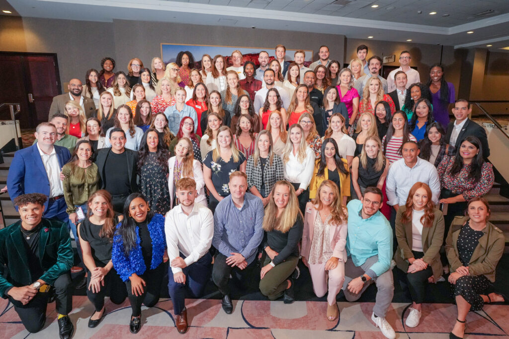 Group photo of the Site Young Leader Conference at IMEX America 2023