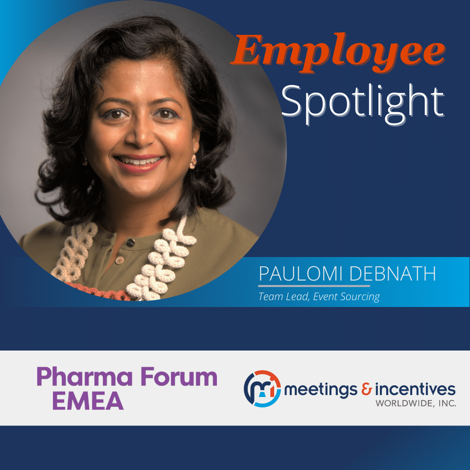 Employee Spotlight: Paulomi Debnath Shines at Pharma Forum EMEA