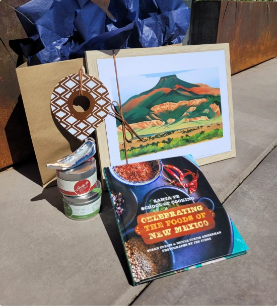 Custom branded gift box with event materials