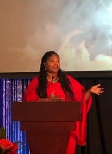 MPI WI Awards Hall of Fame Naomi Tucker Stage