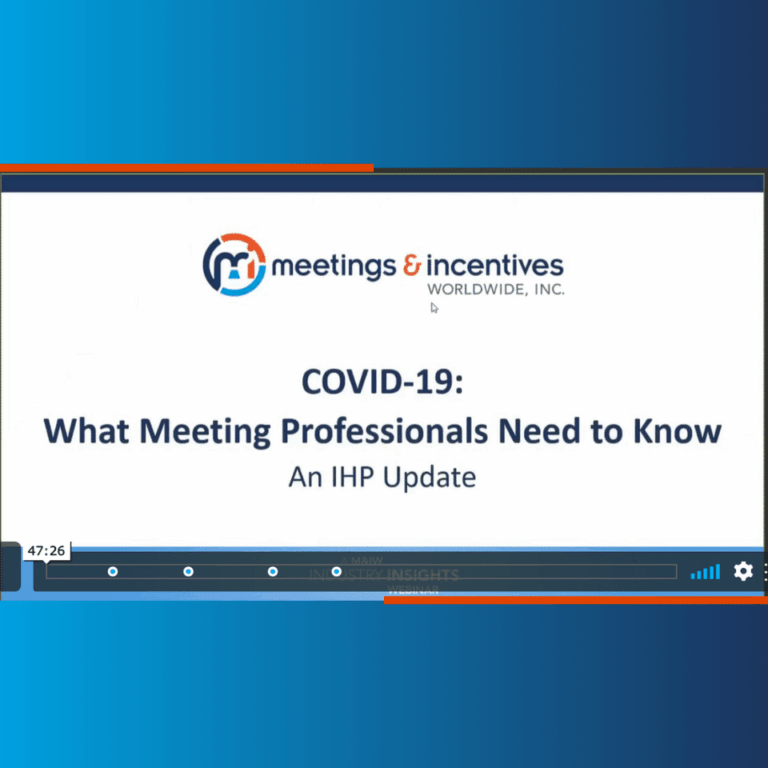 COVID Event Safety: What Meeting Professionals Need to Know