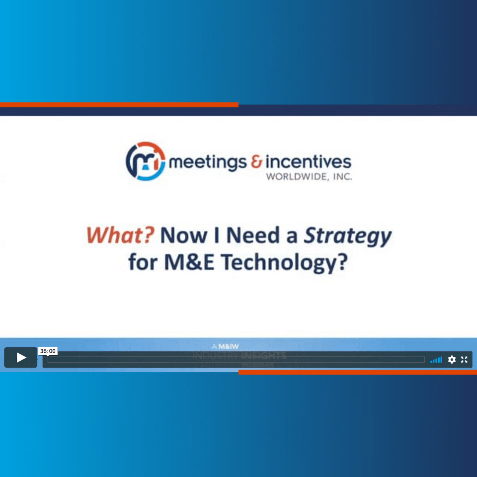 [ON-DEMAND] What? Now I Need a Strategy for M&E Technology?