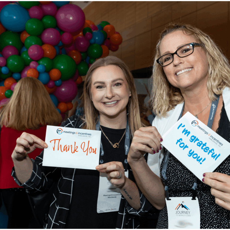 Five Ways to Practice Gratitude at Your Events